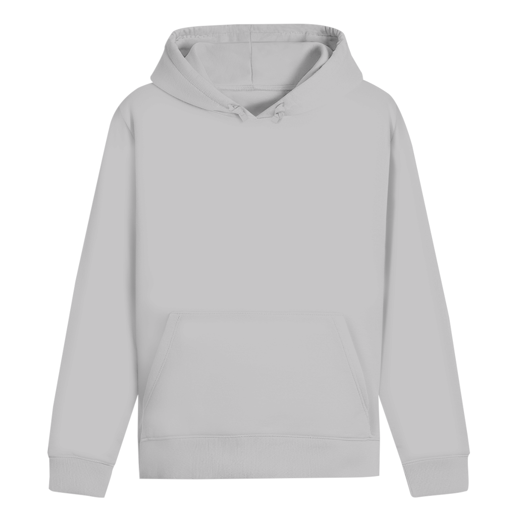 Grauer Hoodie "Butterfly" Vorderseite